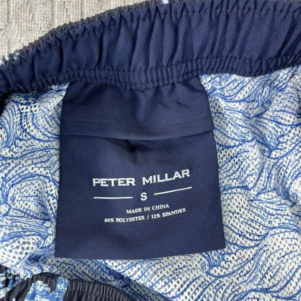 Peter Millar seaside‎ Octobatic Swim Trucks Men's shorts (S) new with tags navy
